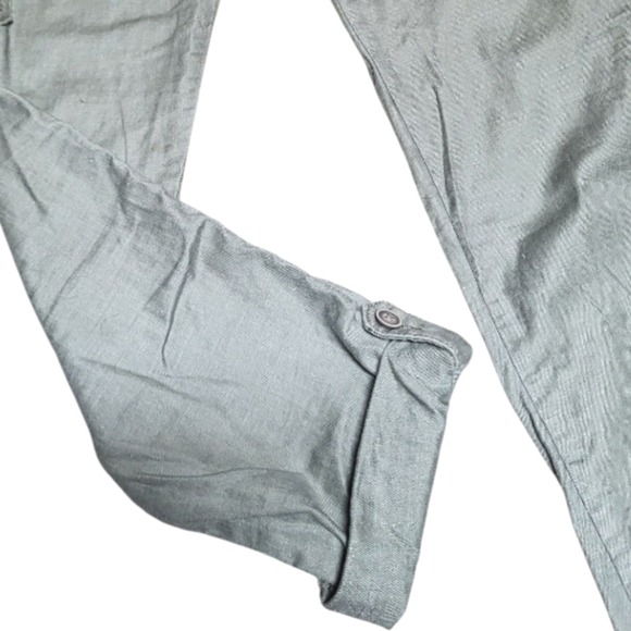 Level 99 Women's Green Cargo Pants Size 25 - Picture 3 of 6